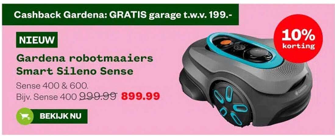 Gardena robotmaaiers Smart Sileno Sense