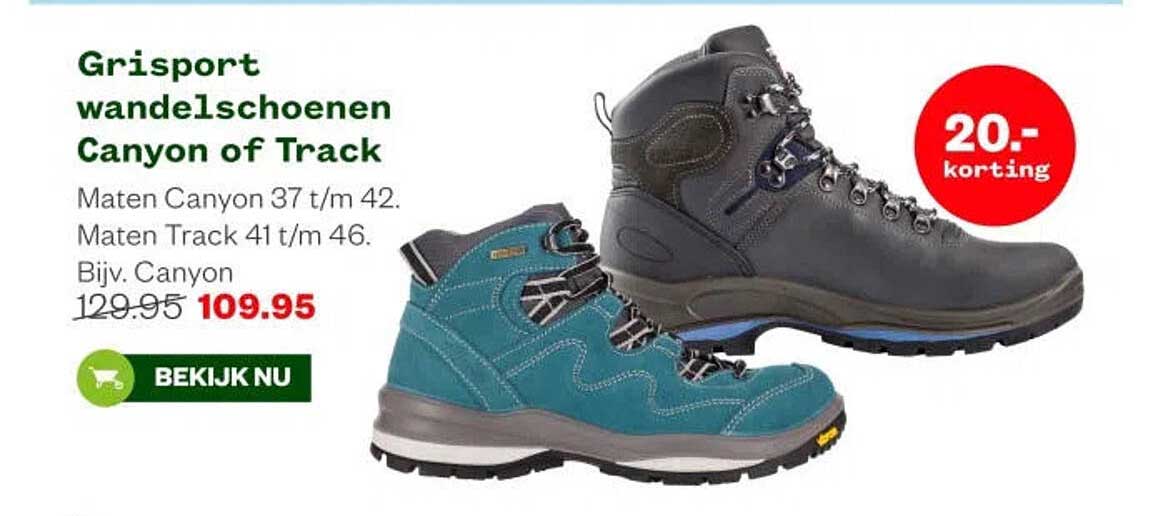 Grisport wandelschoenen Canyon of Track