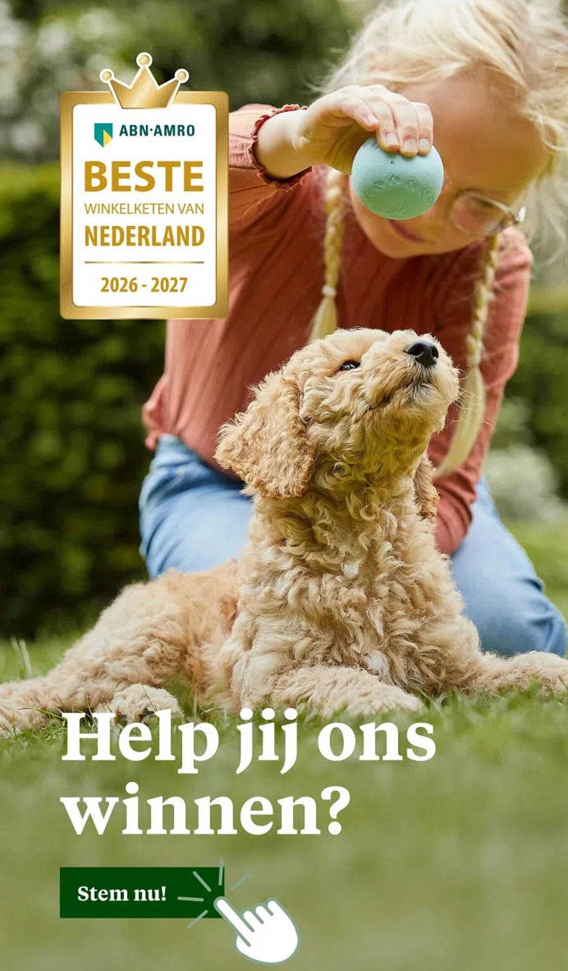 Help jij ons winnen? Stem nu!