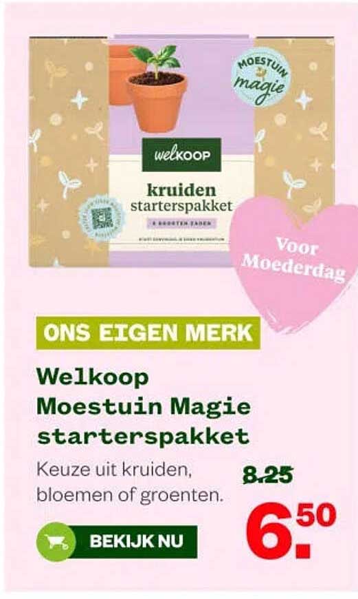 Welkoop Moestuin Magie starterspakket