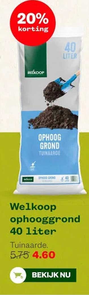 Welkoop ophooggrond 40 liter