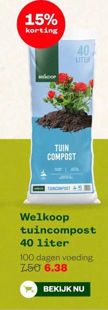 Welkoop tuincopost 40 liter