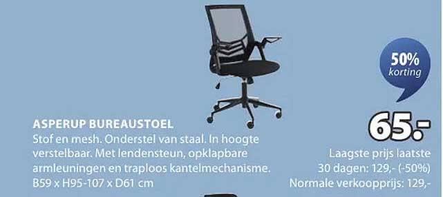 ASPERUP BUREAUSTOEL