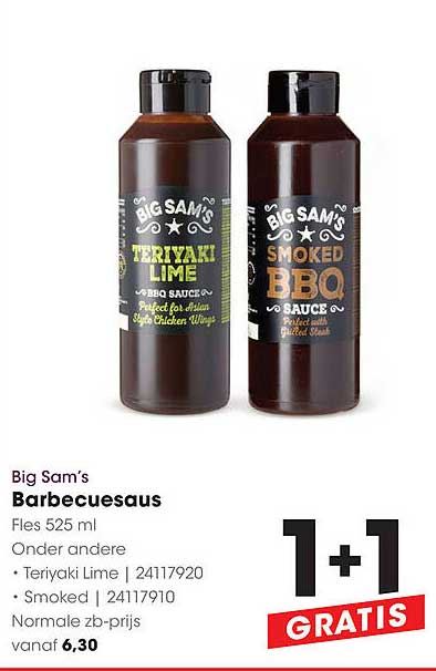Big Sam's Barbecuesaus
