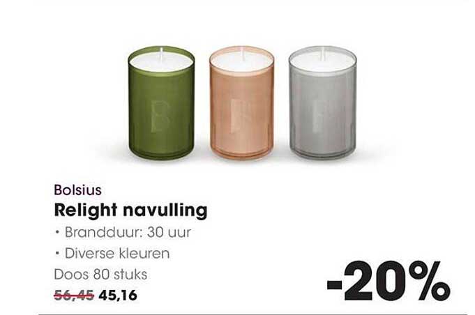 Bolsius Relight navulling