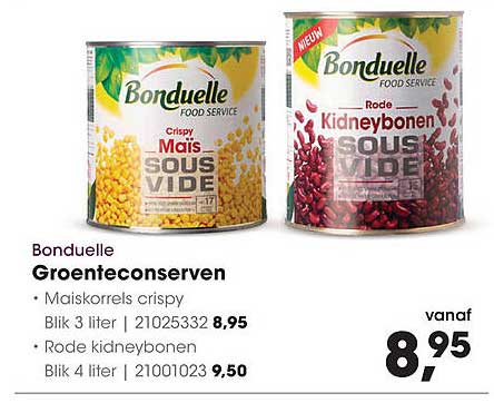 Bonduelle Groenteconserven