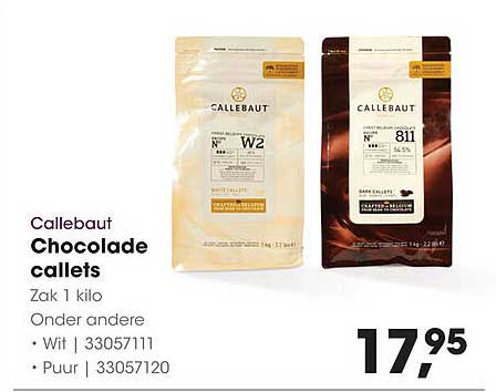 Callebaut Chocolade callets