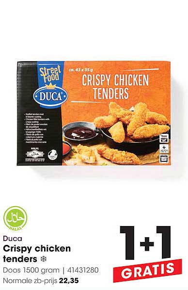Crispy chicken tenders