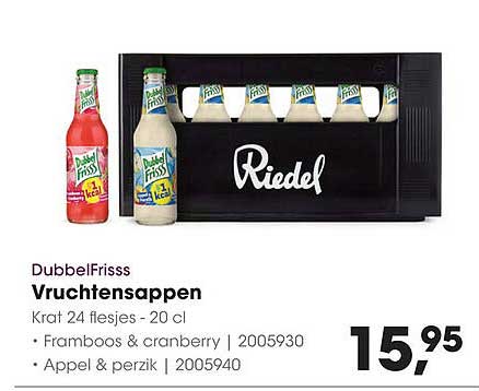 DubbelFrisss Vruchtensappen