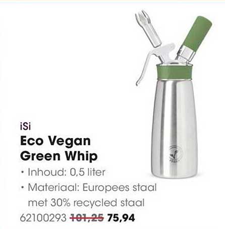Eco Vegan Green Whip