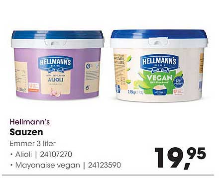 Hellmann's Sauzen Emmer 3 liter