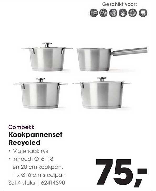 Kookpannenset Recycled