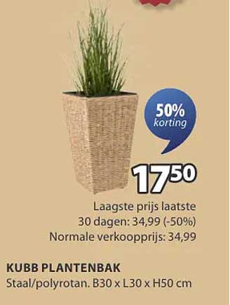 KUBB PLANTENBAK