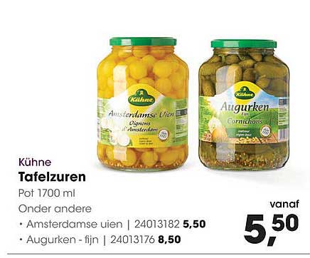 Kühn Tafelzuren Pot 1700 ml
