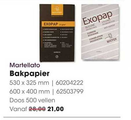 Martellato Bakpapier