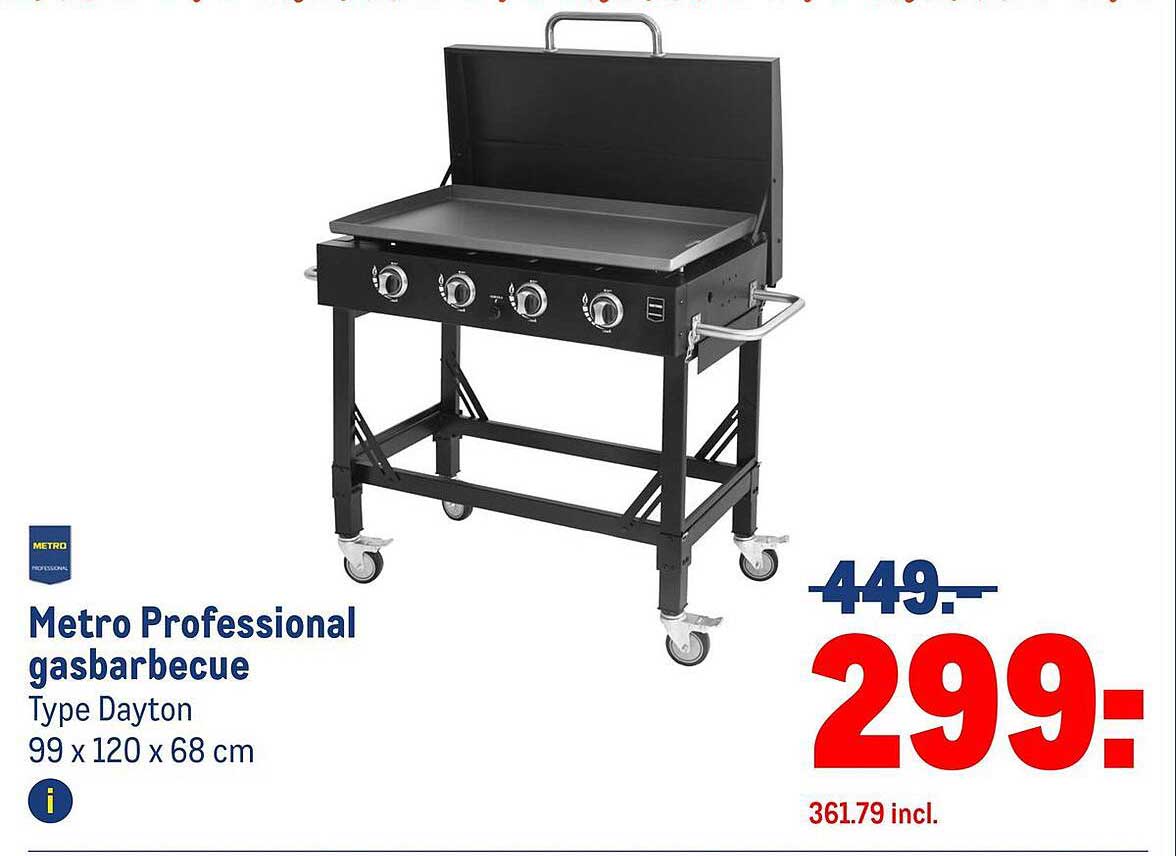 Metro Professional gasbarbecue Type Dayton