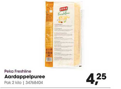 Peka Freshline Aardappelpuree