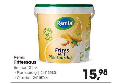 Remia Fritessaus Emmer 10 liter