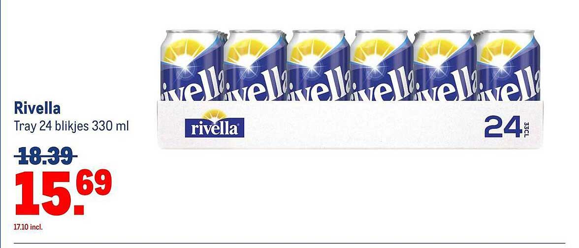 Rivella Tray 24 blikjes 330 ml