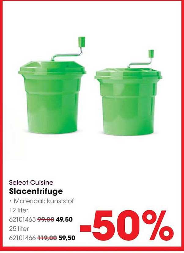 Select Cuisine Slacentrifuge