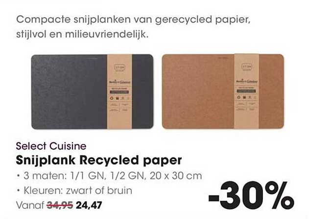 Snijplank Recycled paper
