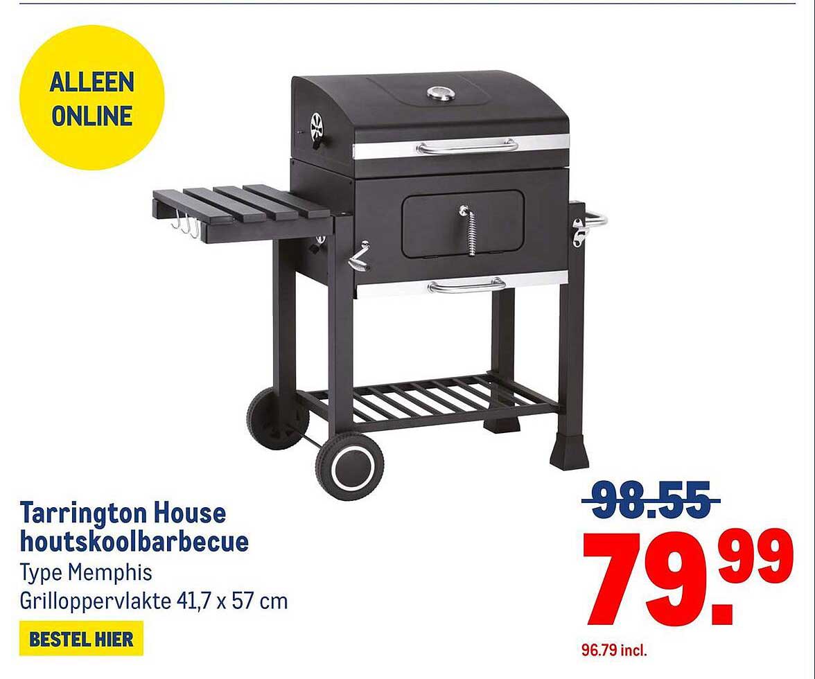 Tarrington House houtskoolbarbecue Type Memphis