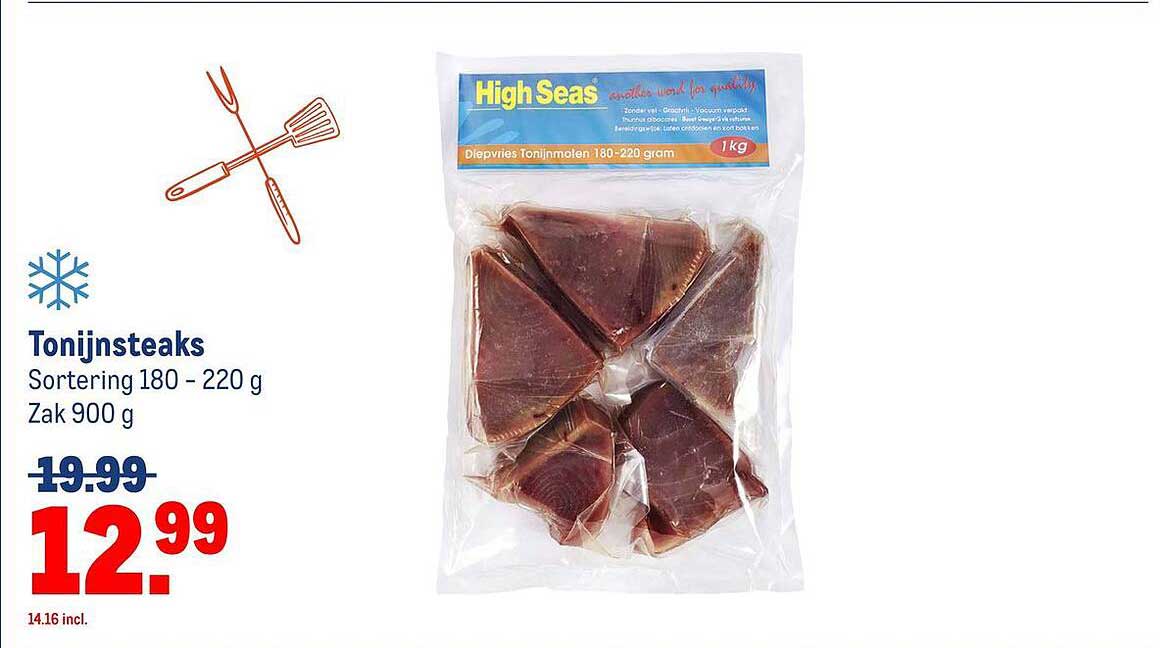 Tonijnsteaks