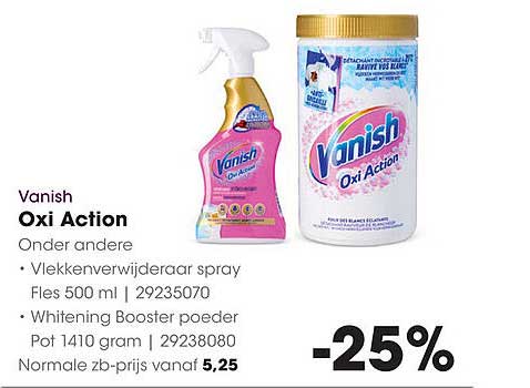 Vanish Oxi Action