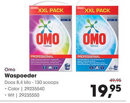 Waspoeder Omo XXL Pack