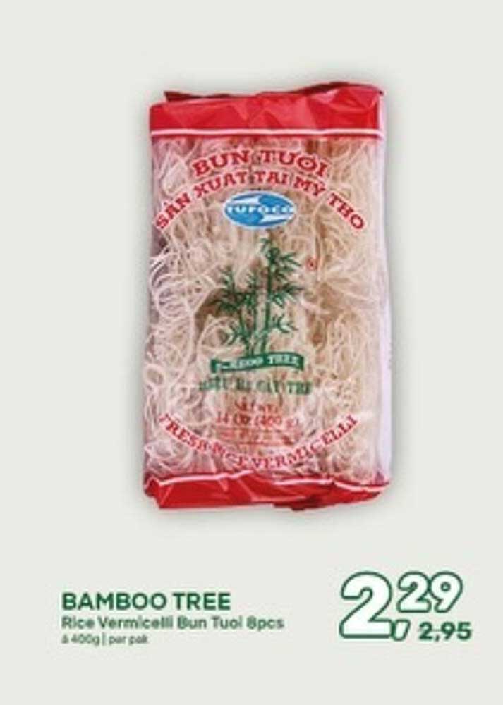 BAMBOO TREE Rice Vermicelli Bun Tuol 8pcs 400g | per pak