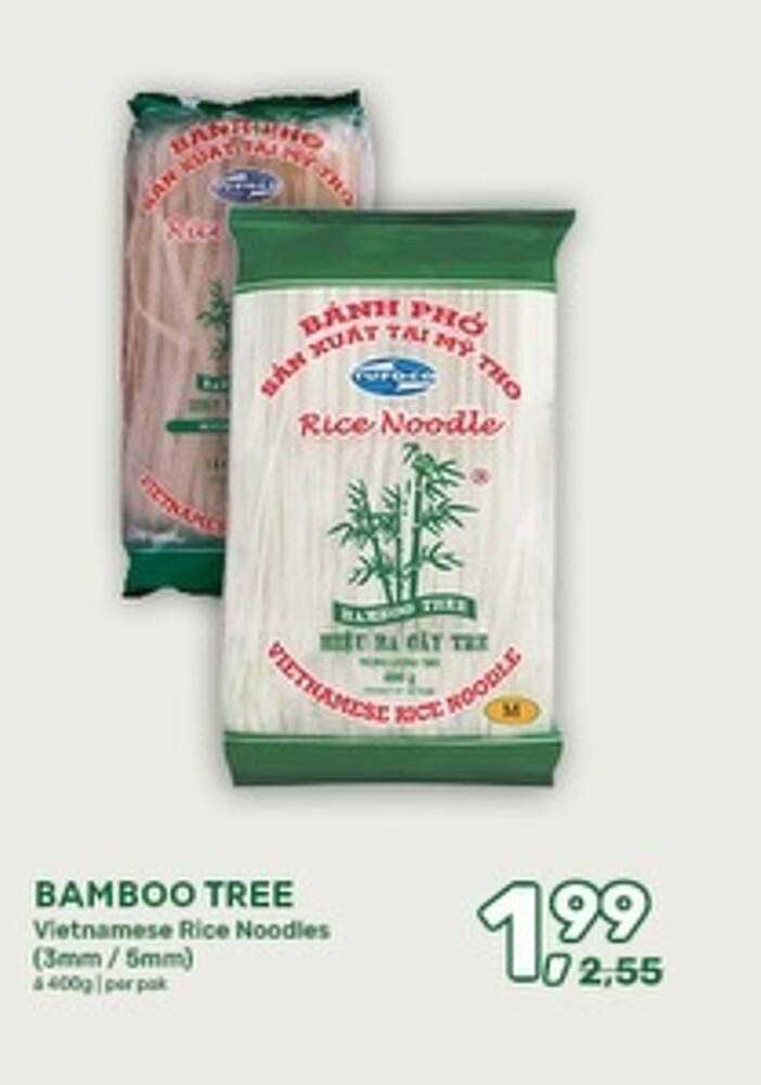 BAMBOO TREE Vietnamese Rice Noodles (3mm / 5mm) 400g per pak
