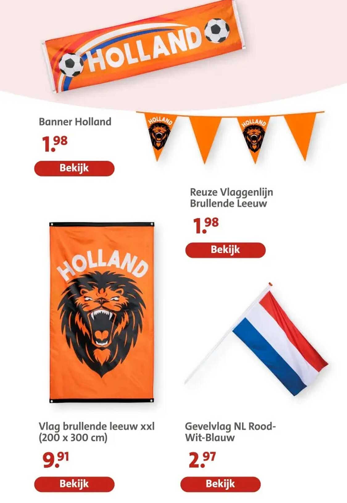 Banner Holland