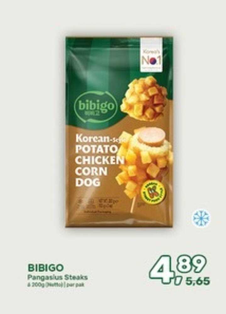 BIBIGO Pangalus Steaks à 200g (Bevr.) | per pak