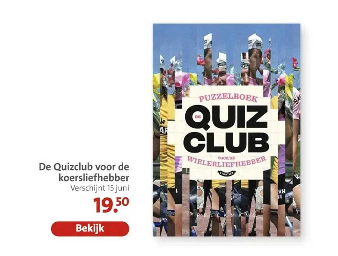 De Quizclub voor de koersliefhebber