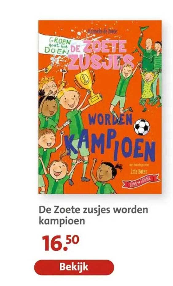 De Zoete zusjes worden kampioen