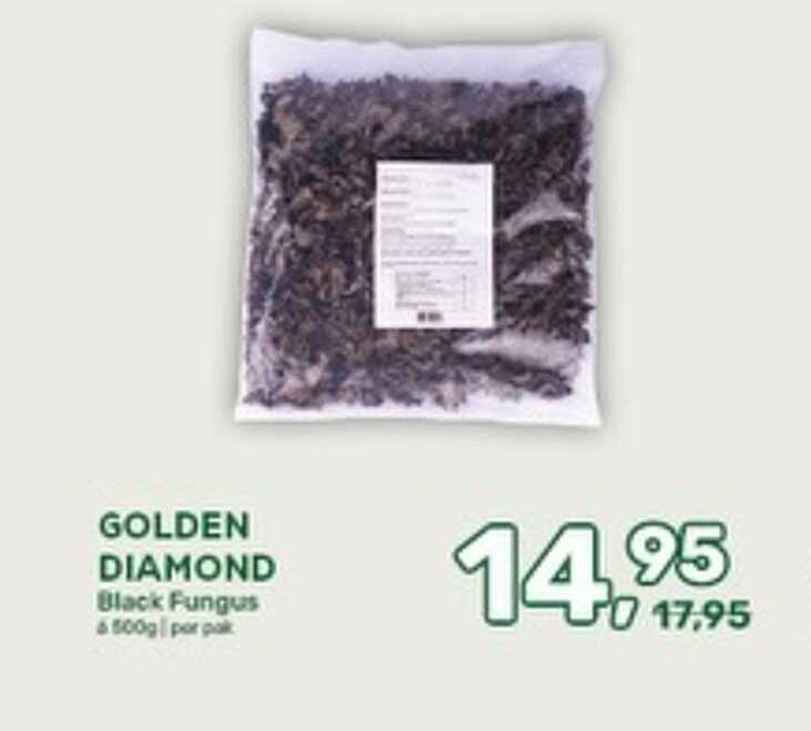 GOLDEN DIAMOND Black Fungus 500g per pak