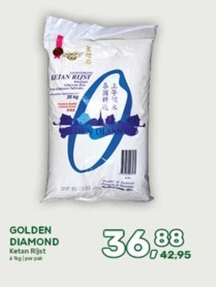GOLDEN DIAMOND Ketan Rijst 5 kg | per pak