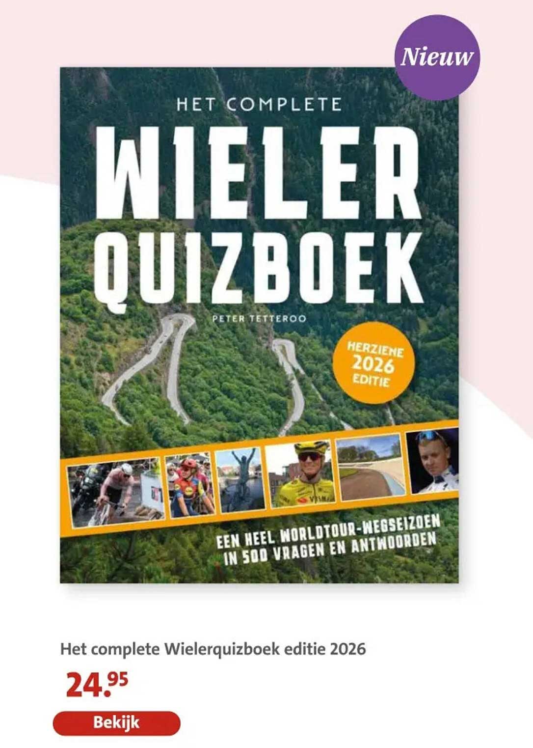 Het complete Wielerquizboek editie 2026