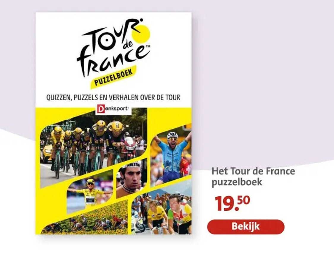 Het Tour de France puzzelboek