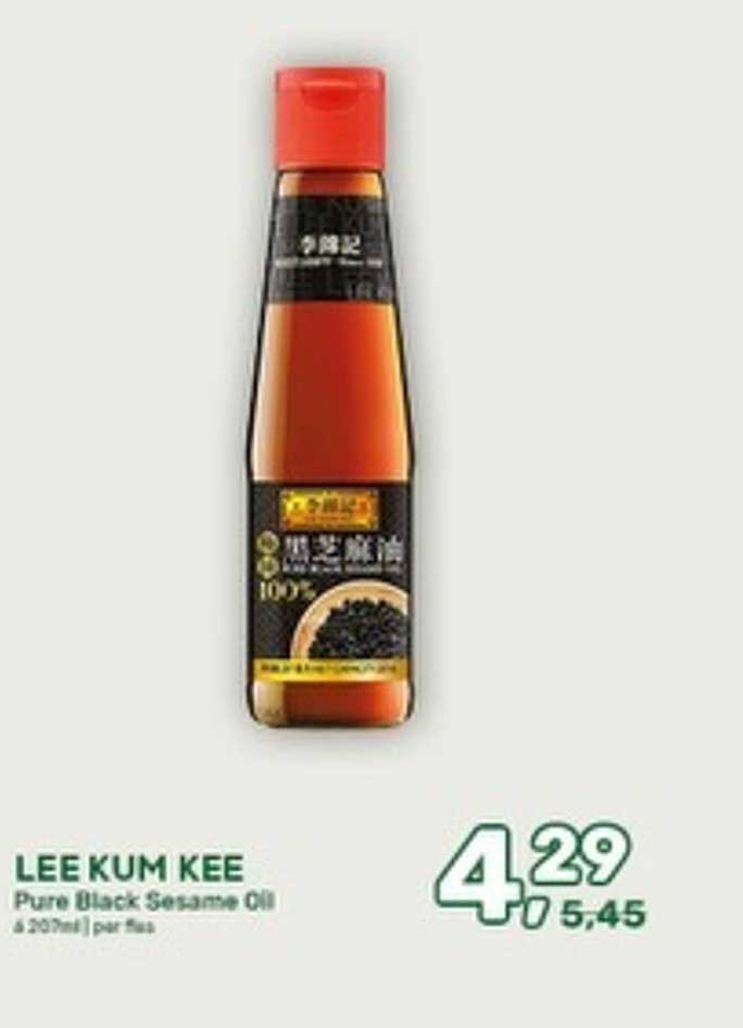LEE KUM KEE Pure Black Sesame Oil 207ml