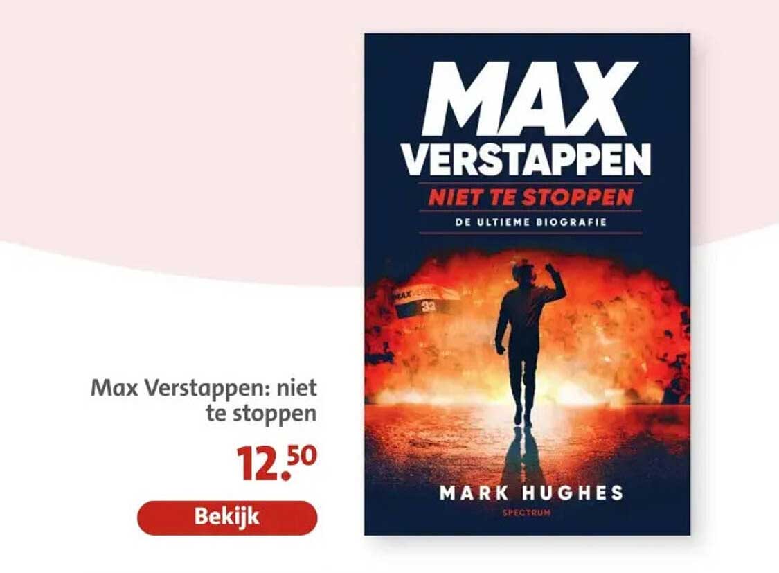 Max Verstappen: niet te stoppen