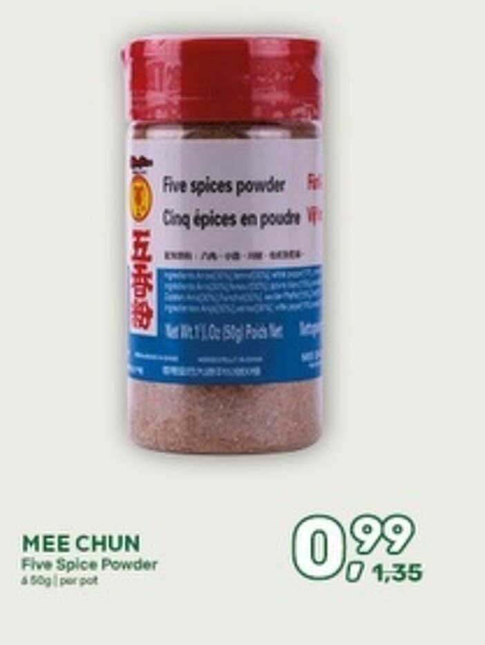 MEE CHUN Five Spice Powder 5 850 g | per pot