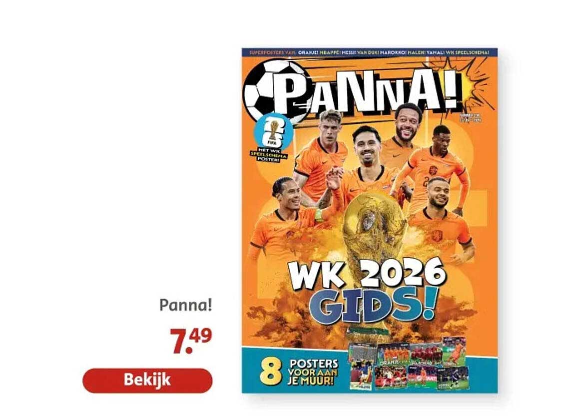 Panna! WK 2026 gids!