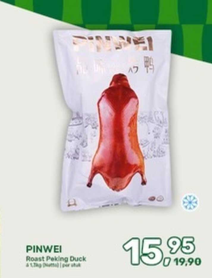 PINWEI Roast Peking Duck 4.1kg (Frozen) per stuk