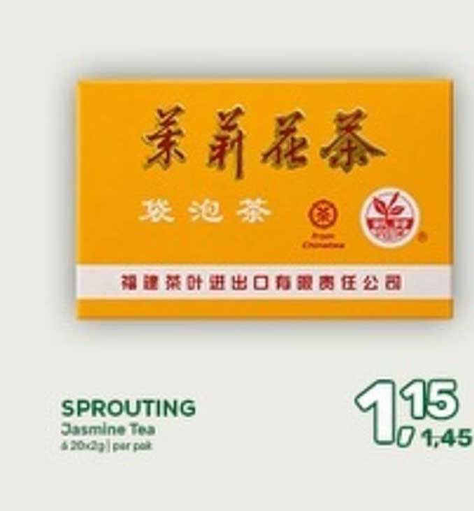 SPROUTING Jasmine Tea 4 x 200g/1 per pak