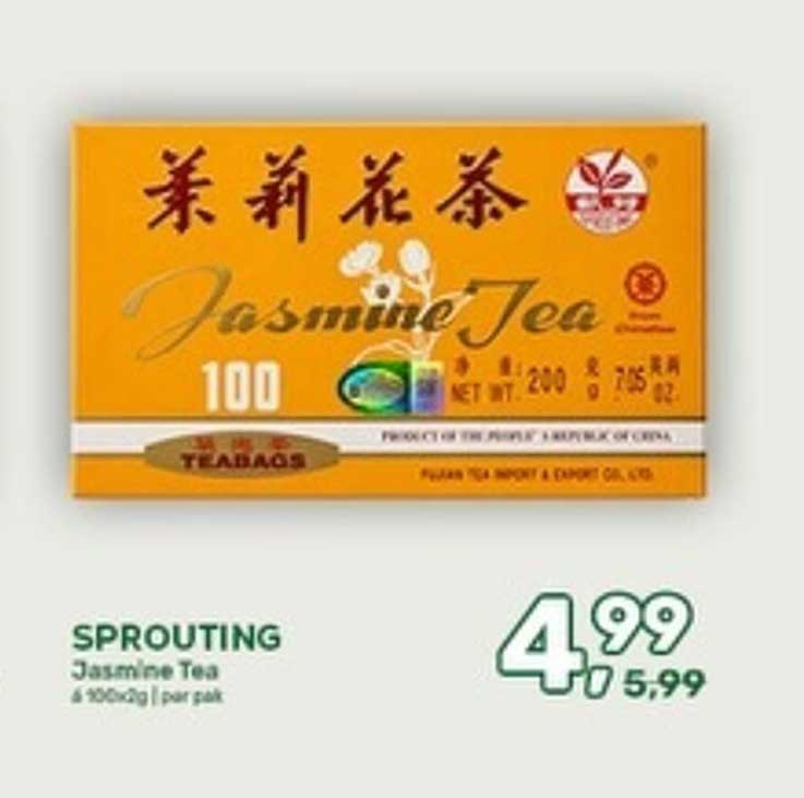 SPROUTING Jasmine Tea 4x50g | per pak
