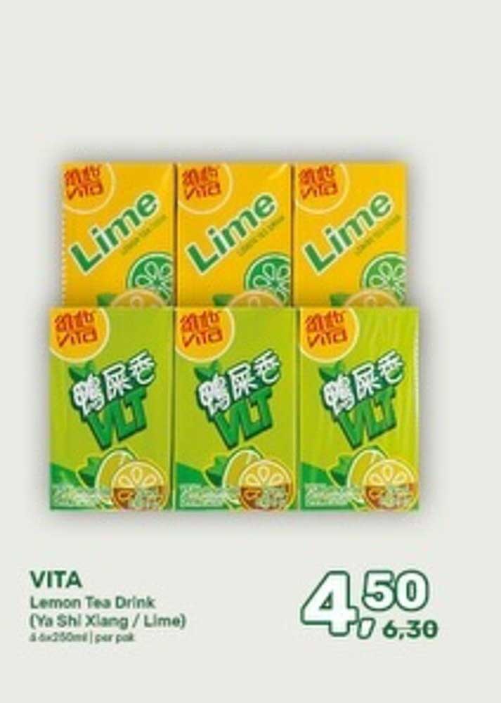 VITA Lemon Tea Drink (Ya Shi Xiang / Lime)