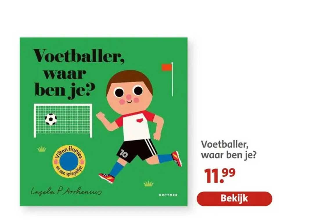 Voetballer, waar ben je?