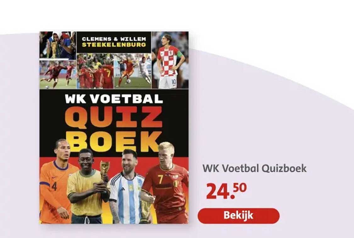 WK Voetbal Quizboek