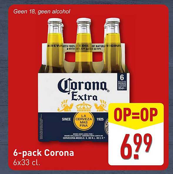 6-pack Corona 6x33 cl.